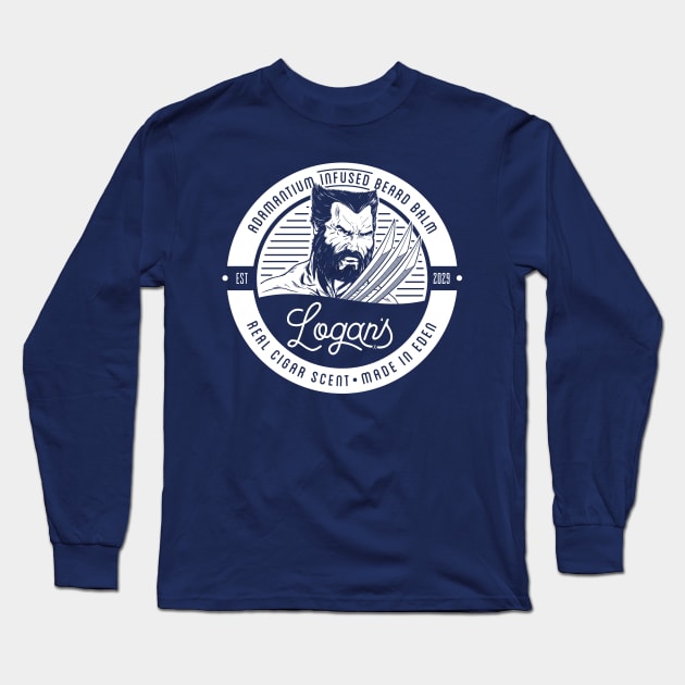 Logan Beard Balm Long Sleeve T-Shirt by SilverBaX